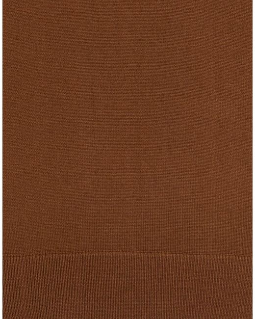 Alpha Studio Brown Sweaters for men