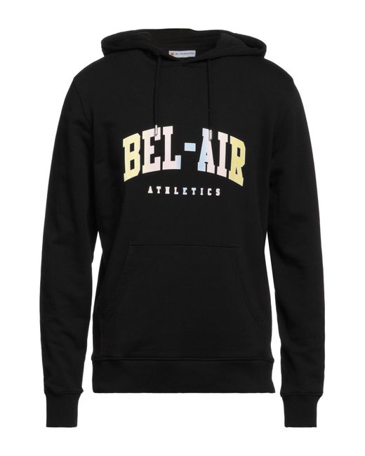 BEL-AIR ATHLETICS Black Sweatshirt for men