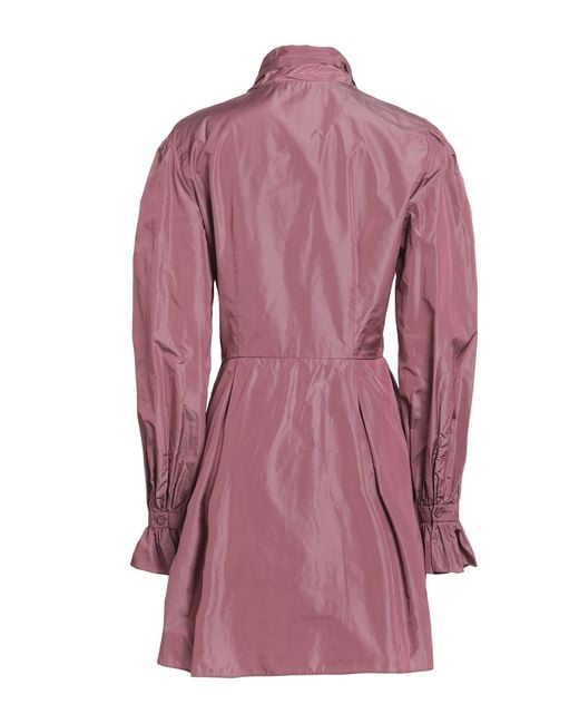 Alberta Ferretti Purple Mini Dress