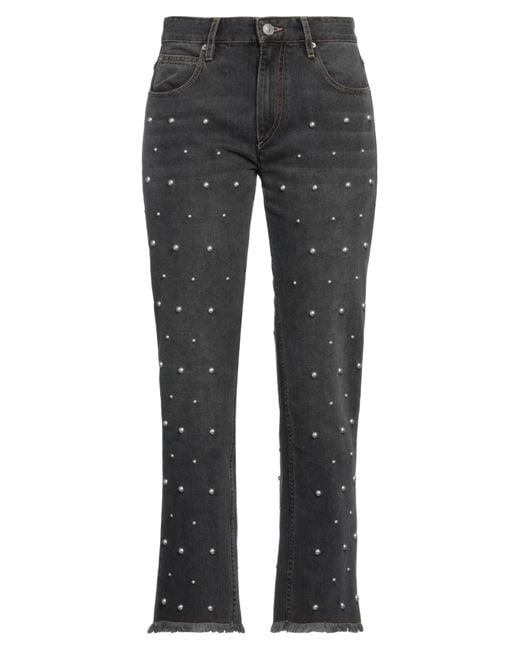 Isabel Marant Gray Jeanshose