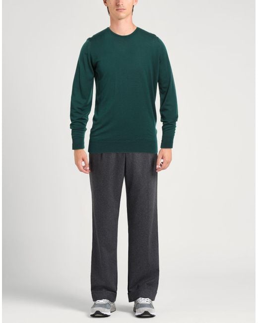 Pullover John Smedley pour homme en coloris Green