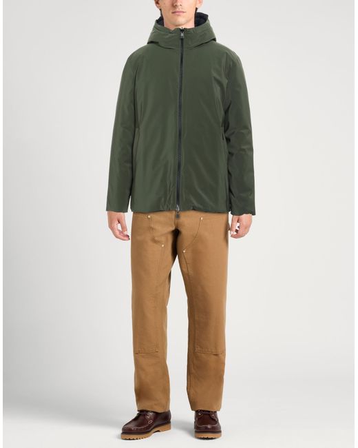 Museum Green Puffer for men