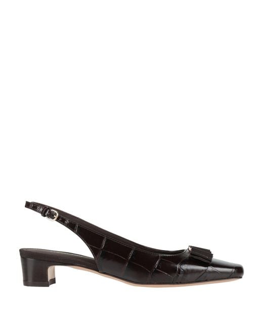 Ferragamo Black Pumps Calfskin