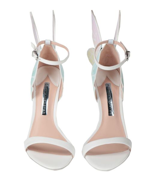 Sophia Webster White Sandals