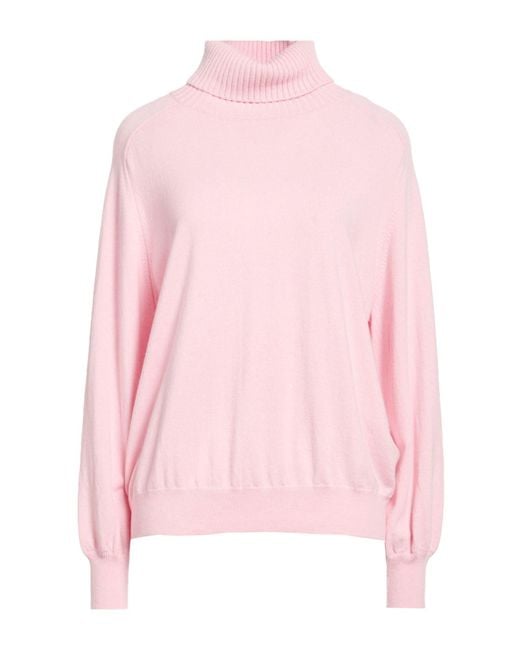 Ballantyne Pink Turtleneck