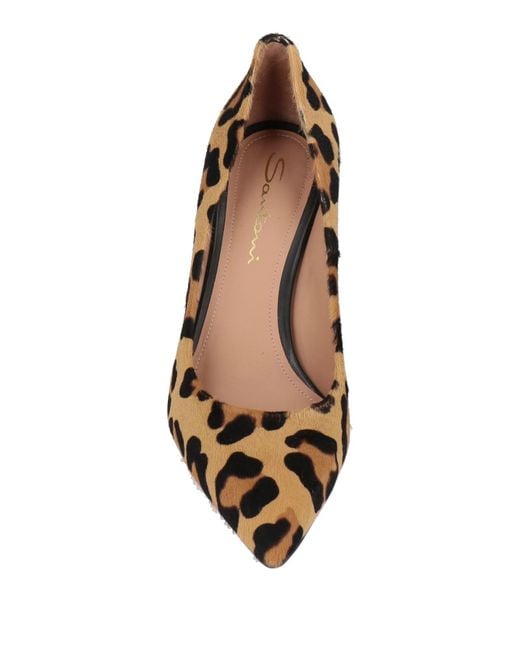 Santoni Brown Pumps