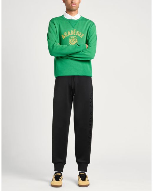 EA7 Black Pants for men