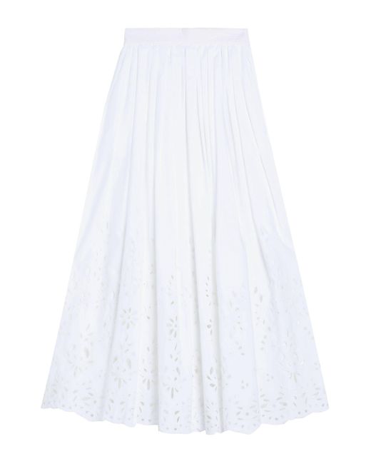 Chloé White Maxi Skirt