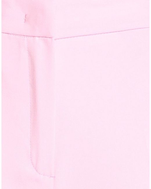 Imperial Pink Pants Polyacrylic, Viscose, Elastane