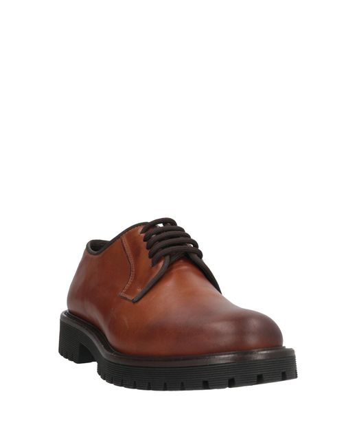Exton Brown Lace-up Shoes for men