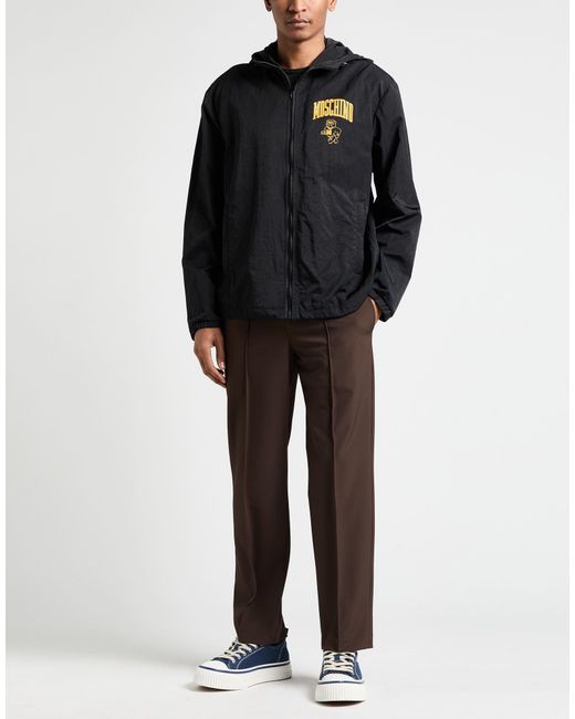 Moschino Black Couture Jacket Polyamide for men