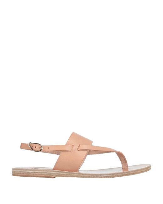 Ancient Greek Sandals Pink Sand Thong Sandal Soft Leather