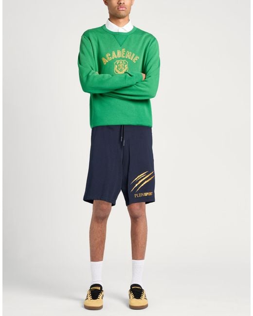 Philipp Plein Blue Shorts & Bermuda Shorts for men