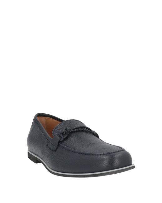 Baldinini Gray Loafers Leather for men