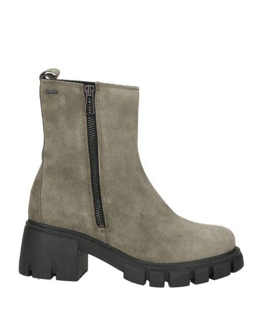 Igi&co Green Ankle Boots Leather