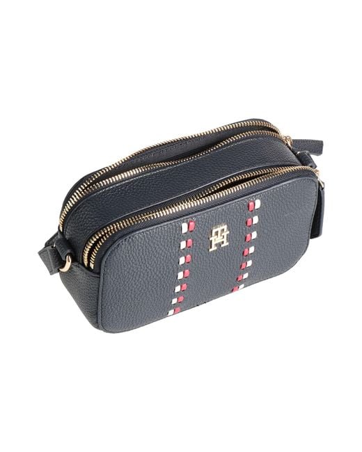 Tommy Hilfiger Blue Cross-Body Bag Polyurethane
