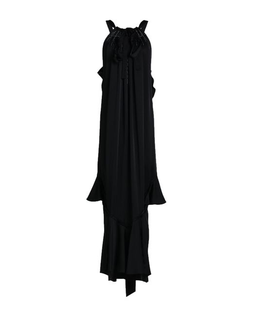 Robe longue Maison Margiela en coloris Black
