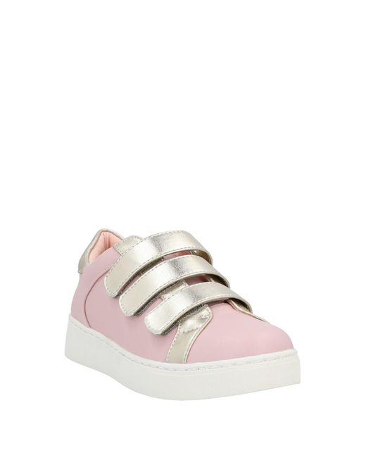 Twin Set Pink Sneakers Soft Leather