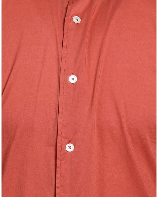 Fedeli Red Shirt for men