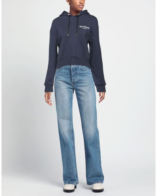 Balmain Blue Sweatshirt