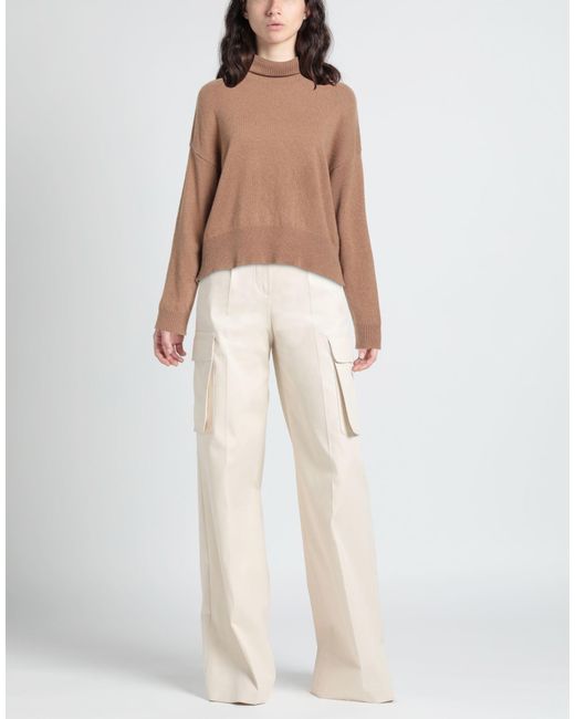 Aragona Brown Turtleneck