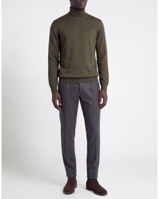 Lardini Green Turtleneck for men