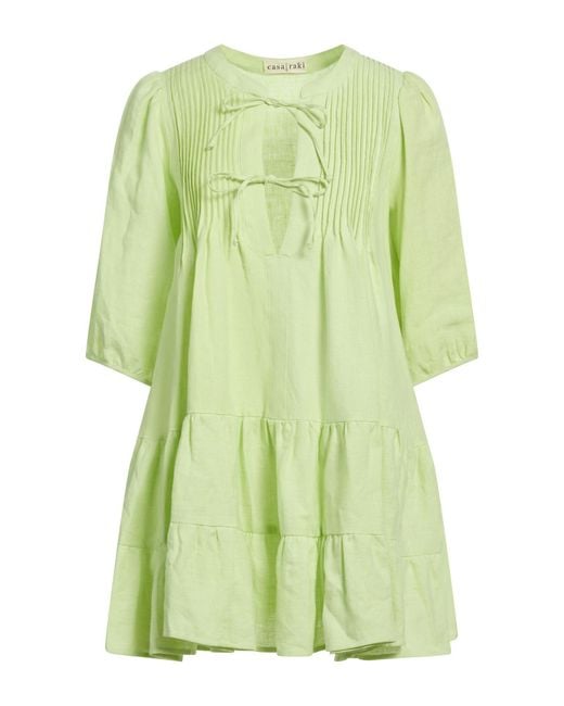 Casa Raki Green Mini Dress