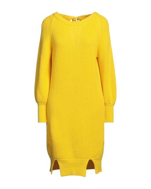 Crida Milano Yellow Mini Dress