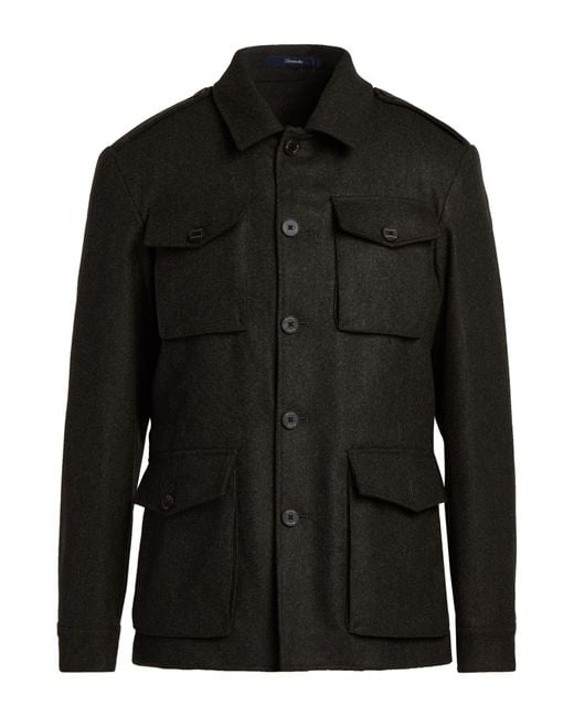 Drumohr Black Jacket for men