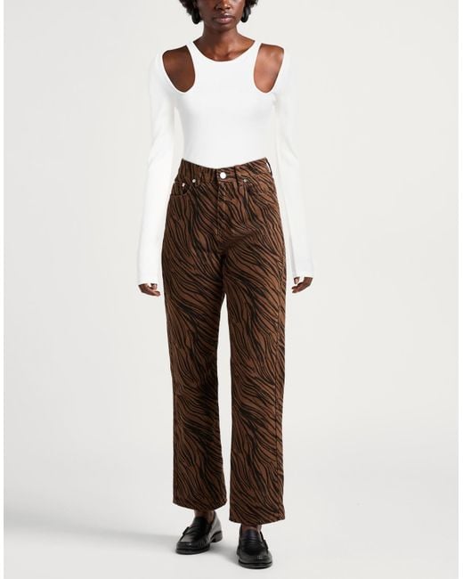 Dondup White Sweater Viscose, Polyamide