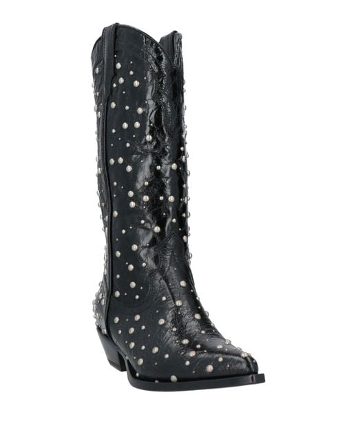 Sonora Boots Black Boot Leather