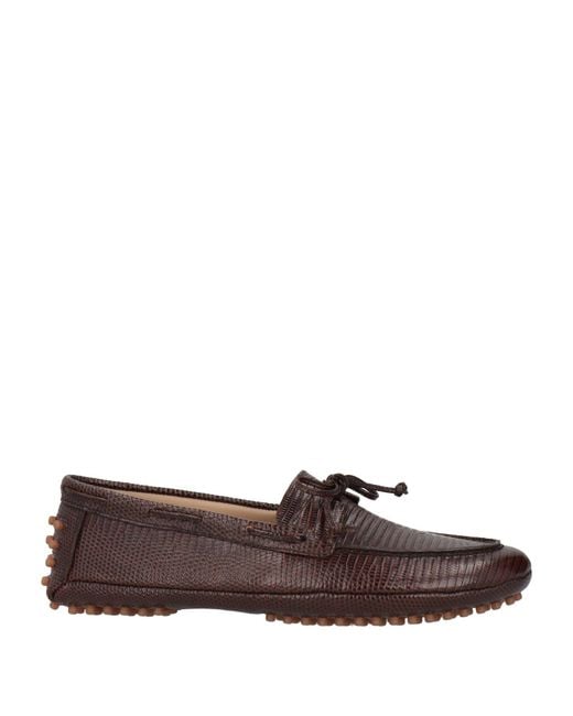 Le Monde Beryl Brown Tan Loafers Leather