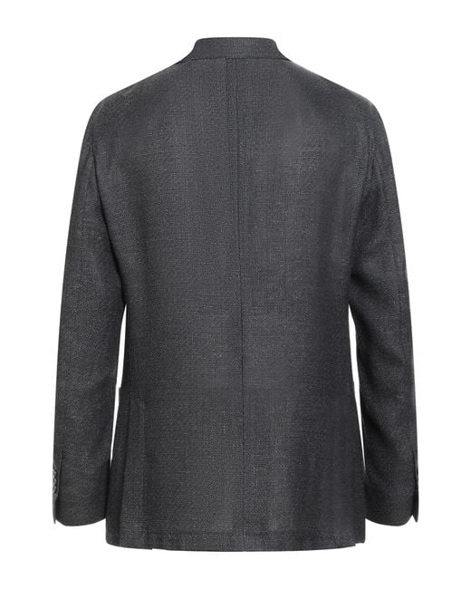 Lardini Black Blazer for men