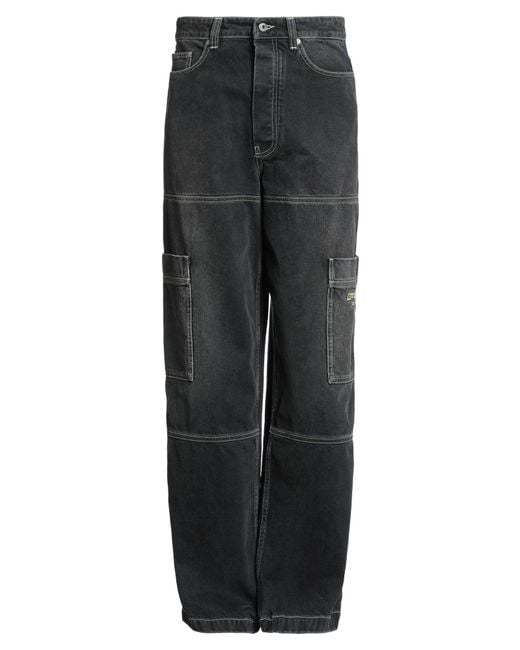 Pantalon En Jean Off-White c/o Virgil Abloh pour homme en coloris Gray