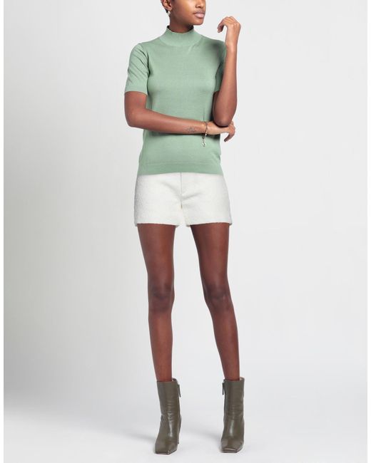 AMI White Shorts & Bermuda Shorts