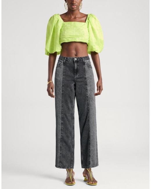 Karl Lagerfeld Gray Jeans Cotton