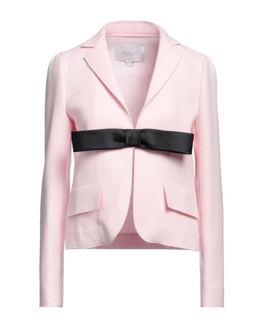 Giambattista Valli Suit Jacket in Pink | Lyst