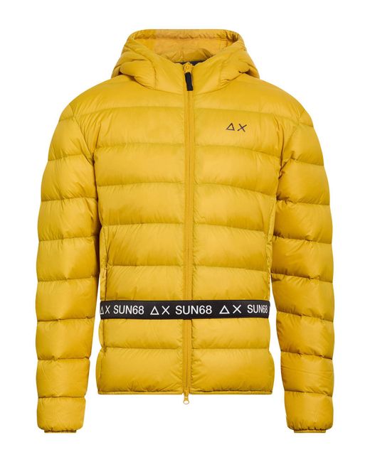 Sun 68 Yellow Puffer for men