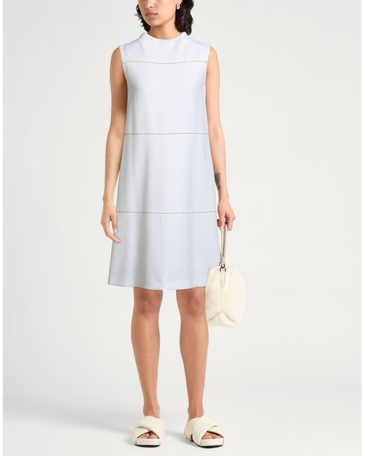 Peserico White Mini Dresses