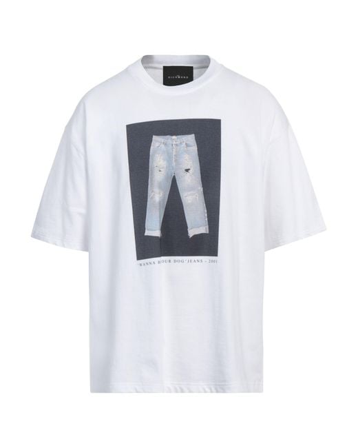 John Richmond White T-Shirt Cotton for men