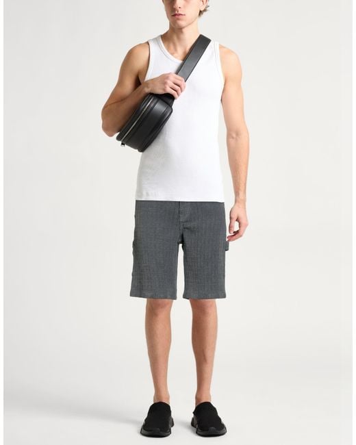 Givenchy Gray Shorts & Bermuda Shorts Cotton for men