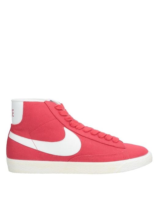 Nike Red High-tops & Sneakers for men