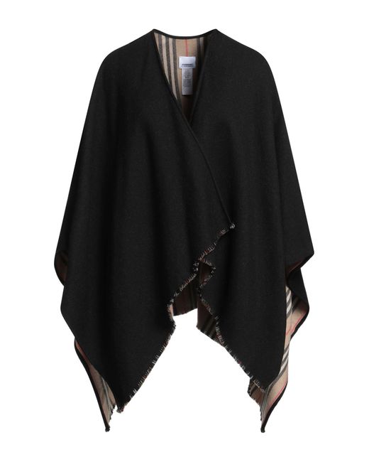 Cape Burberry en coloris Black