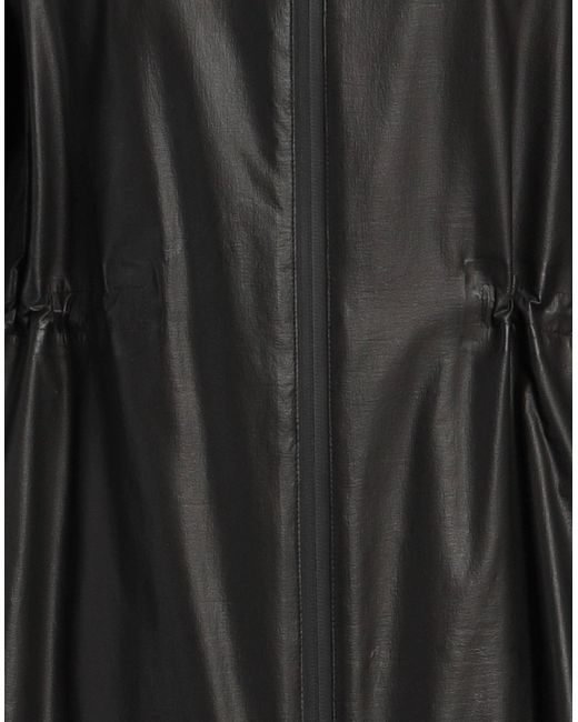 Herno Black Overcoat & Trench Coat Ptfe