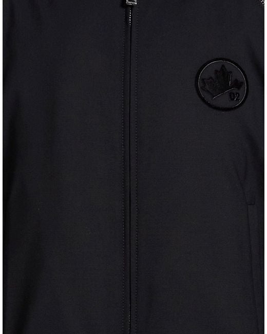 DSquared² Blue Jacket Virgin Wool, Elastane, Polyamide for men