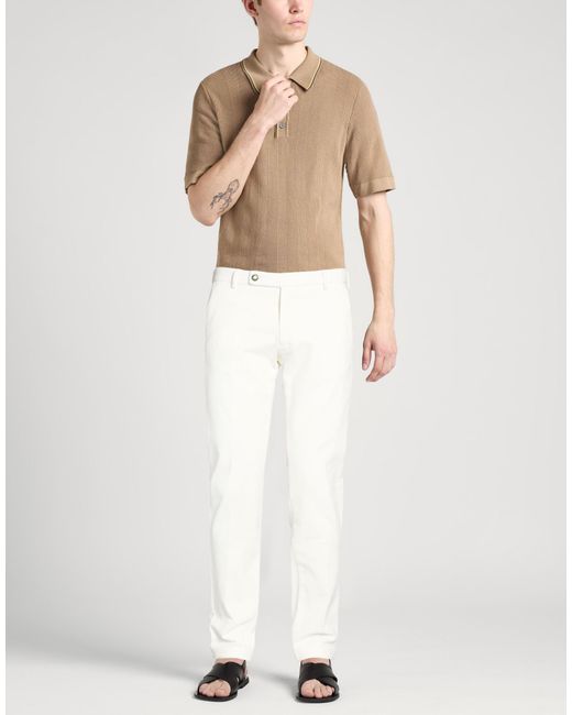 Berwich White Pants for men