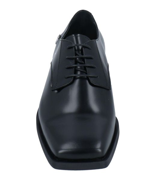 Zapatos de cordones Trussardi de hombre de color Black