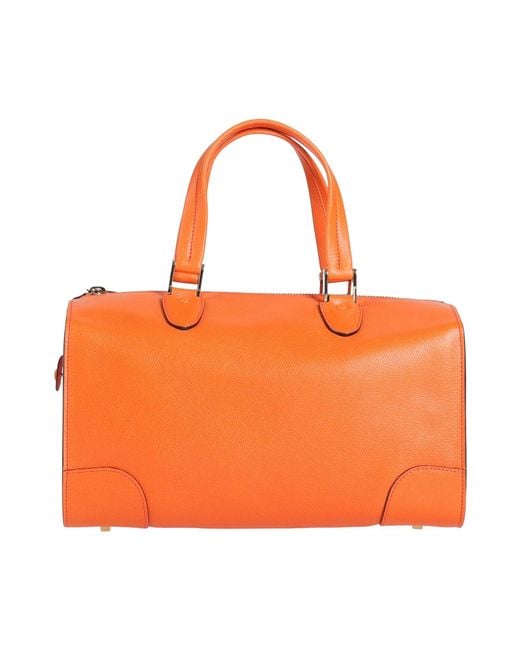 Valextra Orange Handbag
