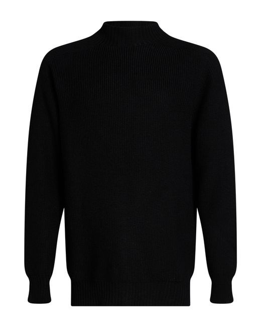 Tagliatore Black Turtleneck for men