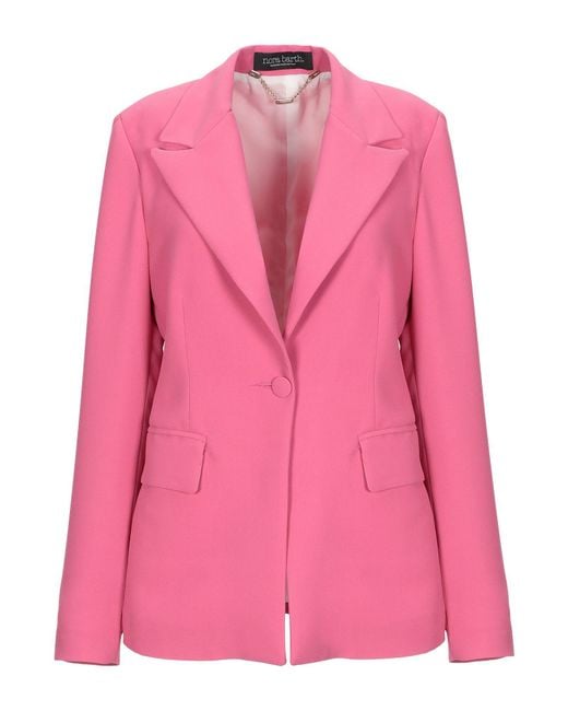 Nora Barth Pink Blazer Polyester